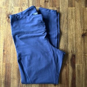 Old Navy Active Purple Leggings | Size Large | Mesh Outer Leg